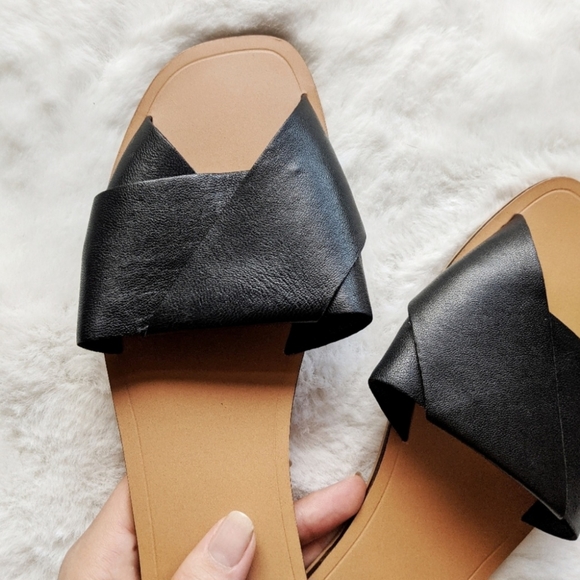 New women's asos wide fit leather flats size 9 - Picture 3 of 7